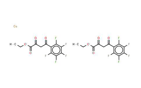 Bis[Ethyl 2,4-Di(Oxo-kappao)-4-(Pentafluorophenyl)Butanoate]Copper(2+)