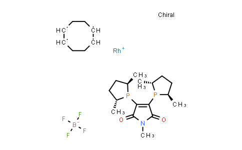 (-)-2,3-Bis[(2R,5R)-2,5-dimethylphospholano]-N-methylmaleimide(1,5-cyclooctadiene)rhodiuM(I) tetrafluoroborate