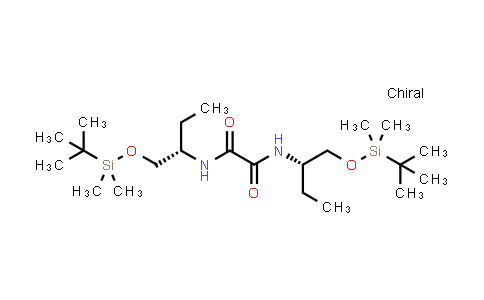 N,N'-Bis[(S)-1-(tert-butyldimethylsilyloxymethyl)propyl]ethanediamide