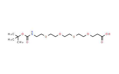 Boc-15-amino-4,7,10,13-tetraoxapentadecanoic acid