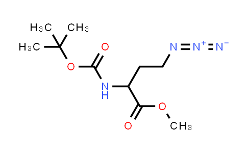 (2S)-N-Boc-2-amino-4-azido-butanoic acid methyl ester