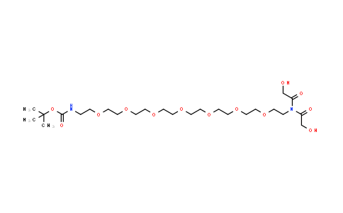 O-(N-Boc-2-aminoethyl)-O'-(N-diglycolyl-2-aminoethyl)hexaethyleneglycol