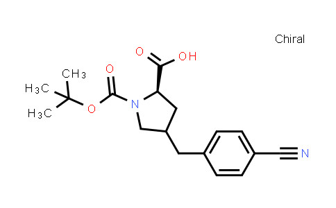 Boc-(R)-gamma-(4-cyanobenzyl)-L-proline