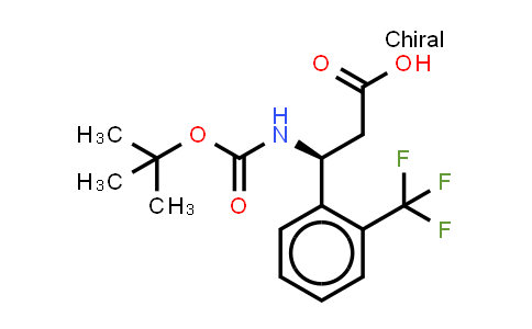 Boc-(S)-3-amino-3-(2-trifluoromethylphenyl)propionic acid