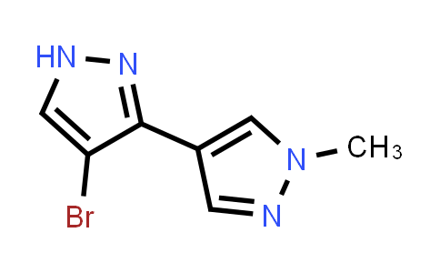 4-Bromo-1'-methyl-1H,1'H-3,4'-bipyrazole