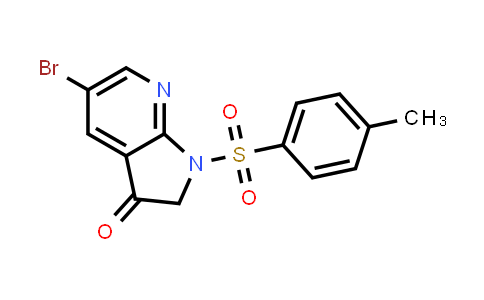 5-Bromo-1-tosyl-1H-pyrrolo[2,3-b]pyridin-3(2H)-one