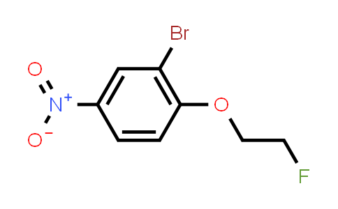 2-Bromo-1-(2-fluoro-ethoxy)-4-nitro-benzene