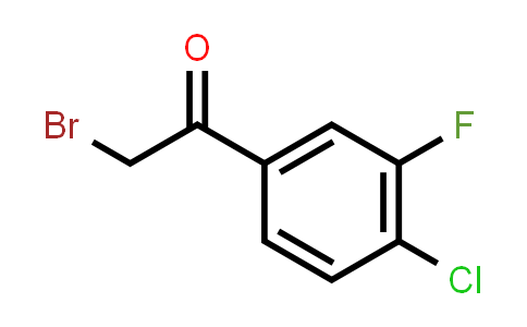 2-Bromo-1-(4-chloro-3-fluorophenyl)ethanone