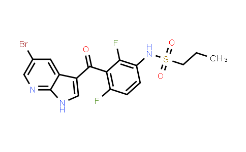 N-(3-(5-Bromo-1H-pyrrolo[2,3-b]pyridine-3-carbonyl)-2,4-difluorophenyl)propane-1-sulfonamide