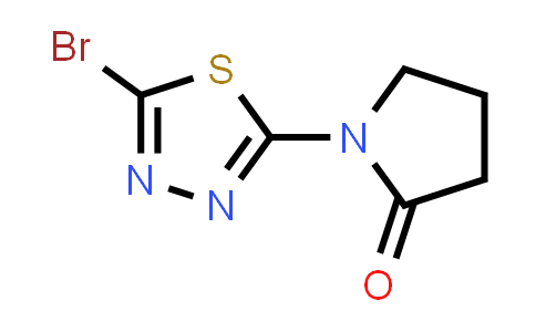1-(5-Bromo-1,3,4-thiadiazol-2-yl)pyrrolidin-2-one