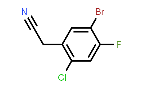 5-Bromo-2-chloro-4-fluorobenzyl cyanide