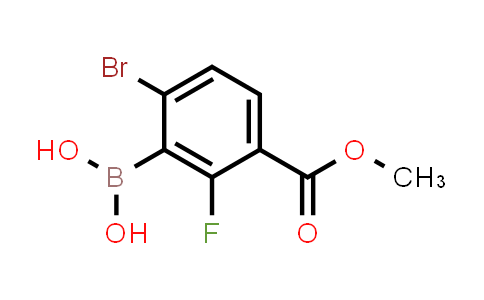 [6-Bromo-2-fluoro-3-(methoxycarbonyl)phenyl]boronic acid_957120-79-5 ...