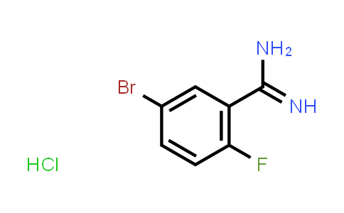 5-Bromo-2-fluoro-benzamidine hydrochloride