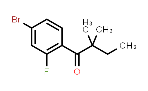 1-(4-Bromo-2-fluorophenyl)-2,2-dimethyl-1-butanone