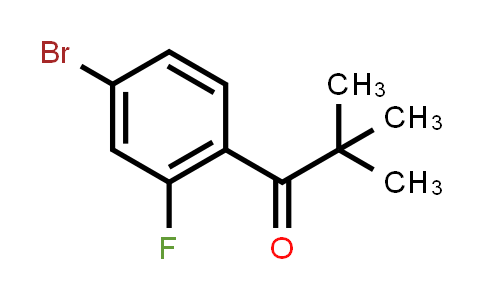 1-(4-Bromo-2-fluorophenyl)-2,2-dimethyl-1-propanone