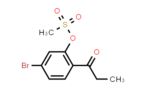 5-Bromo-2-Propionylphenyl Methanesulfonate