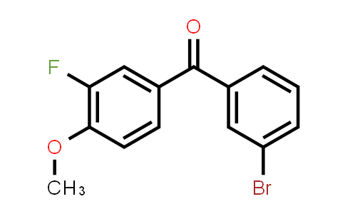 3-Bromo-3'-Fluoro-4'-Methoxybenzophenone