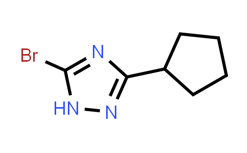 5-Bromo-3-cyclopentyl-1H-1,2,4-triazole