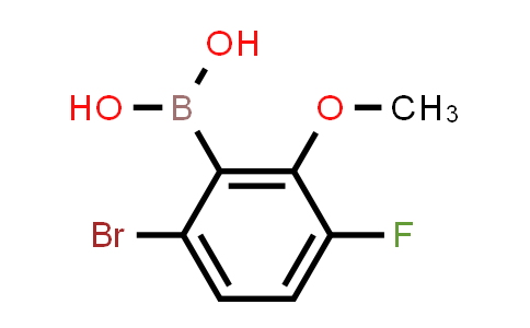 6-Bromo-3-fluoro-2-methoxyphenylboronic acid