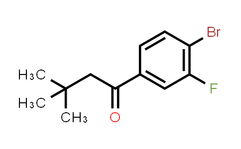 1-(4-Bromo-3-fluorophenyl)-3,3-dimethyl-1-butanone