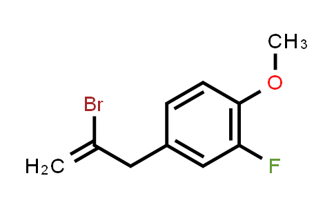 2-Bromo-3-(3-Fluoro-4-Methoxyphenyl)-1-Propene
