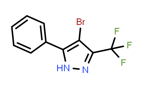 4-Bromo-3-(trifluoromethyl)-5-phenyl-1H-pyrazole
