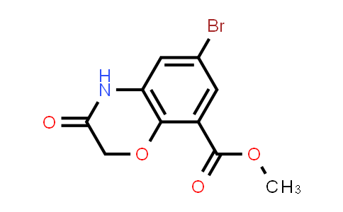 6-Bromo-3,4-dihydro-8-(methoxycarbonyl)-3-oxo-2H-1,4-benzoxazine