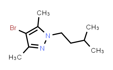 4-Bromo-3,5-dimethyl-1-(3-methylbutyl)-1H-pyrazole