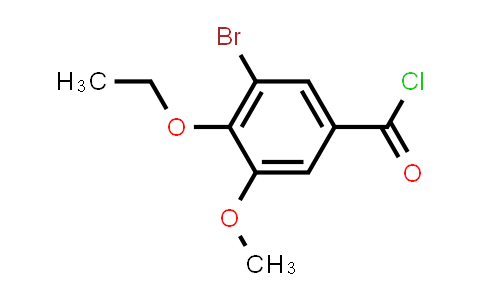 3-Bromo-4-ethoxy-5-methoxybenzoyl chloride