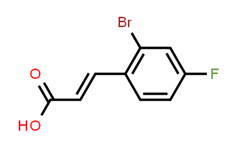 2-bromo-4-fluorocinnamic Acid