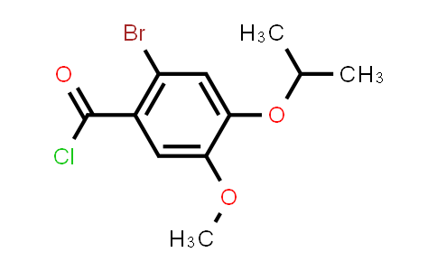 2-Bromo-4-isopropoxy-5-methoxybenzoyl chloride
