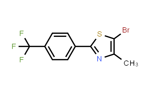 5-Bromo-4-Methyl-2-[4-(Trifluoromethyl)Phenyl]-1,3-Thiazole