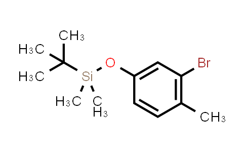 (3-Bromo-4-methylphenoxy)(tert-butyl)dimethylsilane