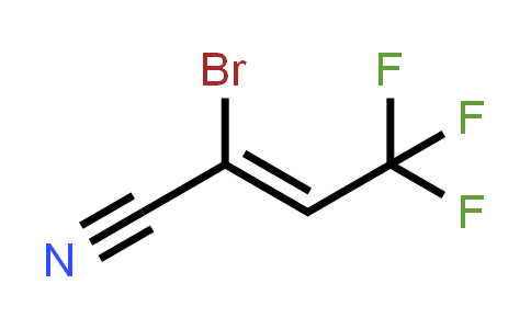 2-Bromo-4,4,4-trifluoro-2-butenenitrile
