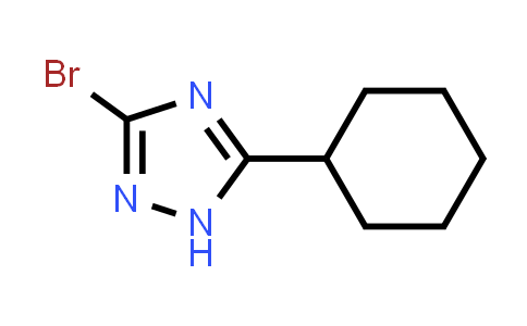 3-Bromo-5-cyclohexyl-1H-1,2,4-triazole