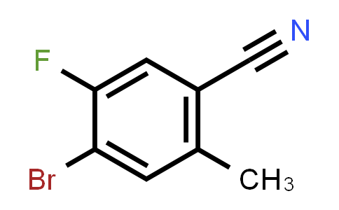 4-bromo-5-fluoro-2-methyl-benzonitrile