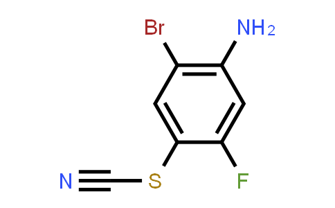 2-BroMo-5-fluoro-4-thiocyanatoaniline