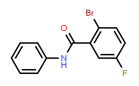 2-Bromo-5-fluoro-N-phenylbenzamide