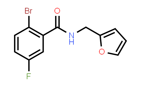 2-Bromo-5-fluoro-N-(2-furylmethyl)benzamide