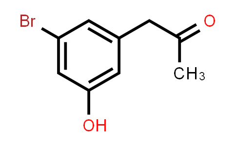 1-(3-Bromo-5-hydroxyphenyl)propan-2-one