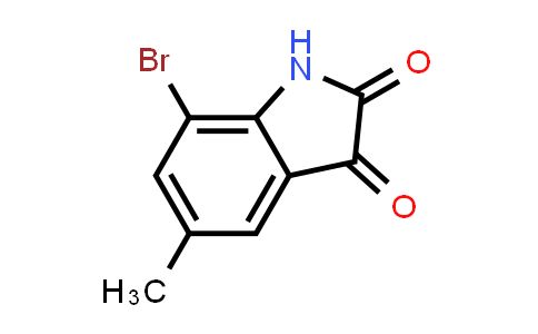 7-Bromo-5-methylindoline-2,3-dione