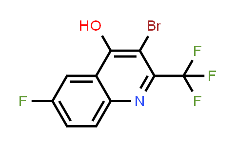3-BroMo-6-fluoro-4-hydroxy-2-trifluoroMethylquinoline