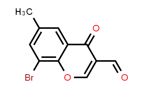 8-Bromo-6-methyl-4-oxo-4H-chromene-3-carbaldehyde