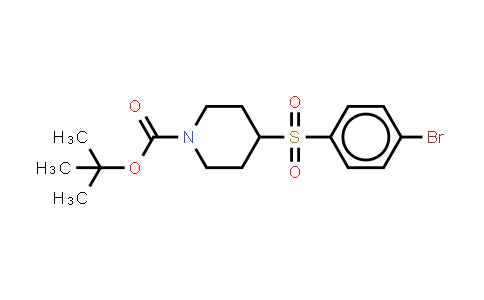 4-(4-Bromo-benzenesulfonyl)-piperidine-1-carboxylic acidtert-butylester