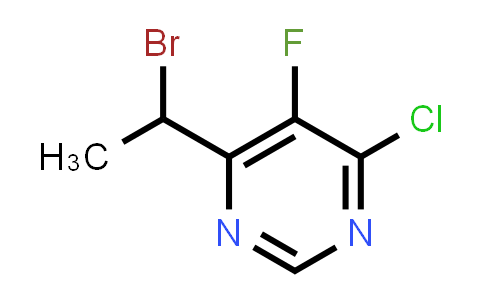 6-(1-Bromo-Ethyl)-4-Chloro-5-Fluoropyrimidine