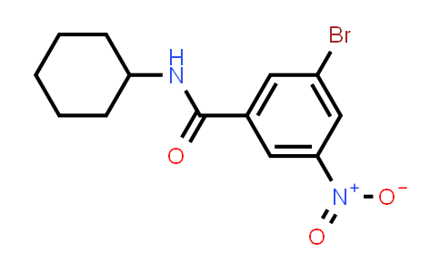 3-Bromo-N-cyclohexyl-5-nitrobenzamide