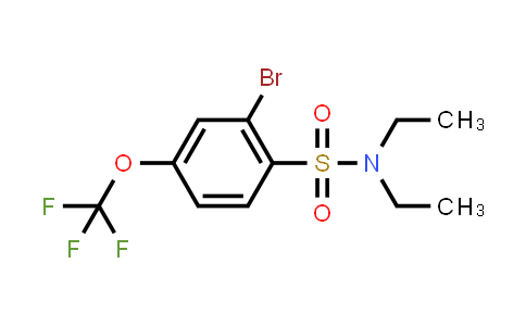 2-Bromo-N,N-diethyl-4-(trifluoromethoxy)benzenesulfonamide