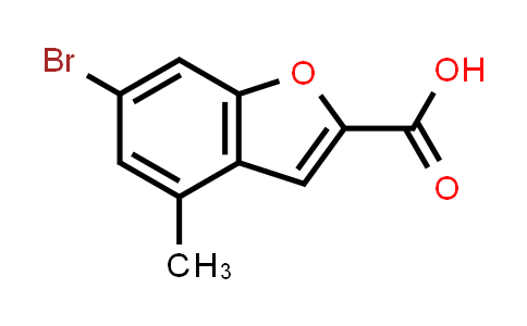 6-Bromo-4-methyl-1-benzofuran-2-carboxylic acid