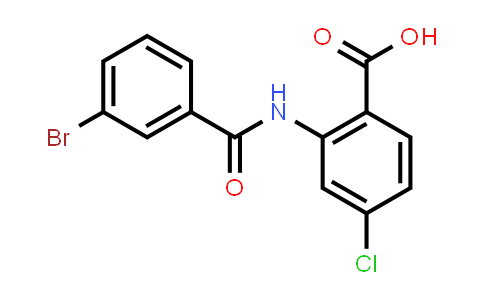 2-[(3-Bromobenzoyl)amino]-4-chlorobenzoic acid
