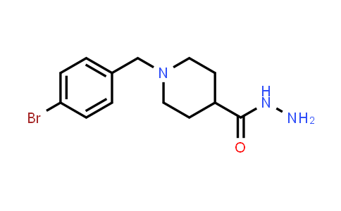 1-(4-Bromobenzyl)piperidine-4-carbohydrazide